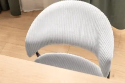 Elise fløjl hvid
