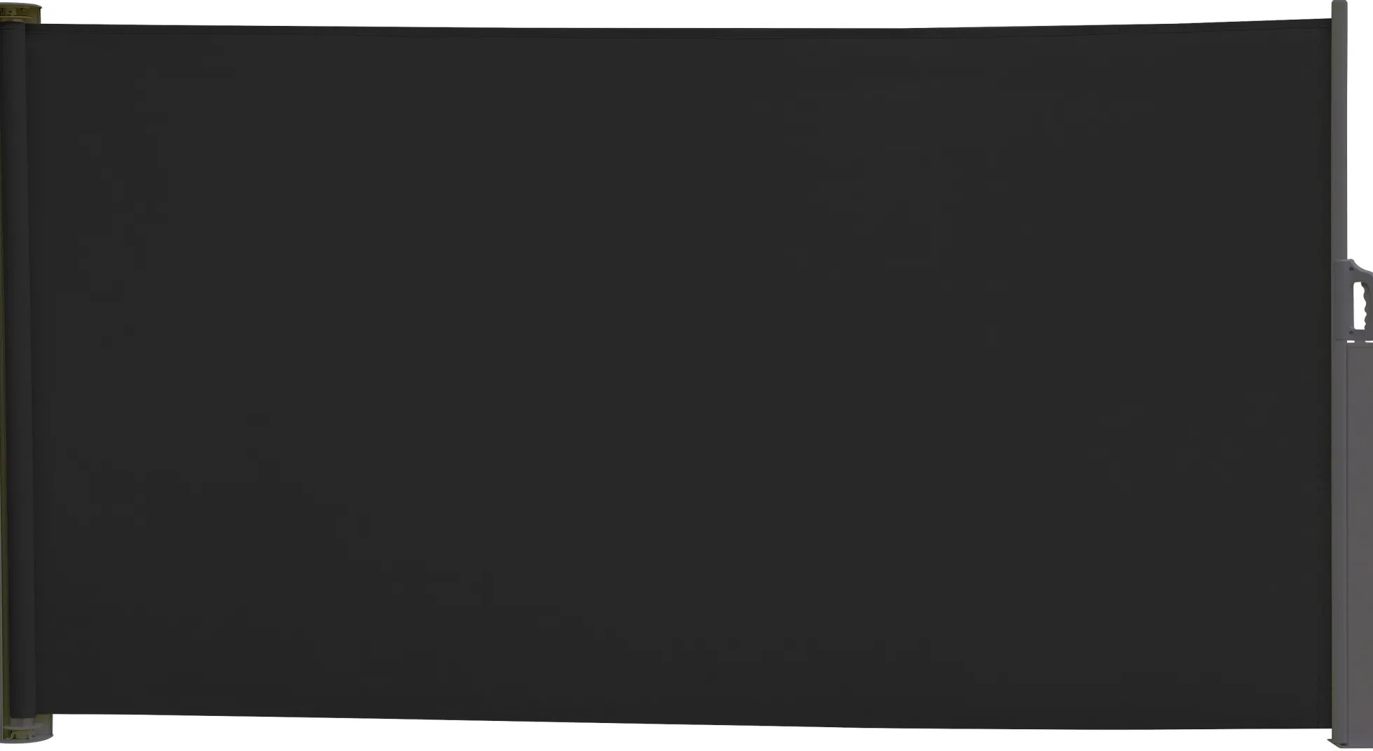 Essence læsejl åben 300x160cm sort/antracitgrå