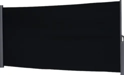Essence læsejl lukket 300x160cm sort/antracitgrå