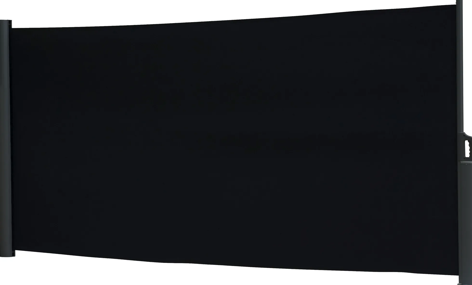Essence læsejl lukket 300x120cm sort/sort