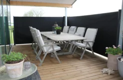 Essence læsejl lukket 300x120cm sort/sort