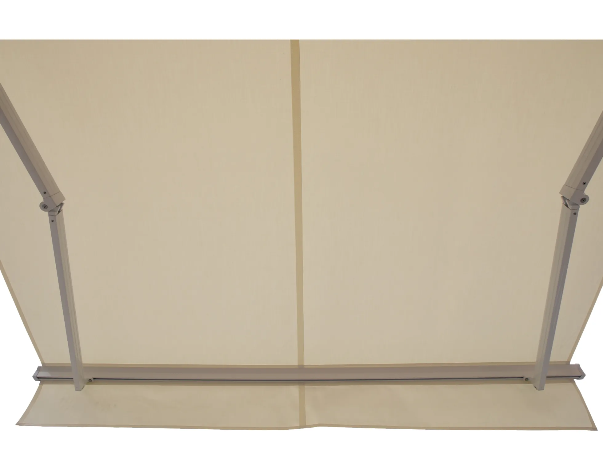 Essence åben elektrisk markise 250x200cm creme/hvid