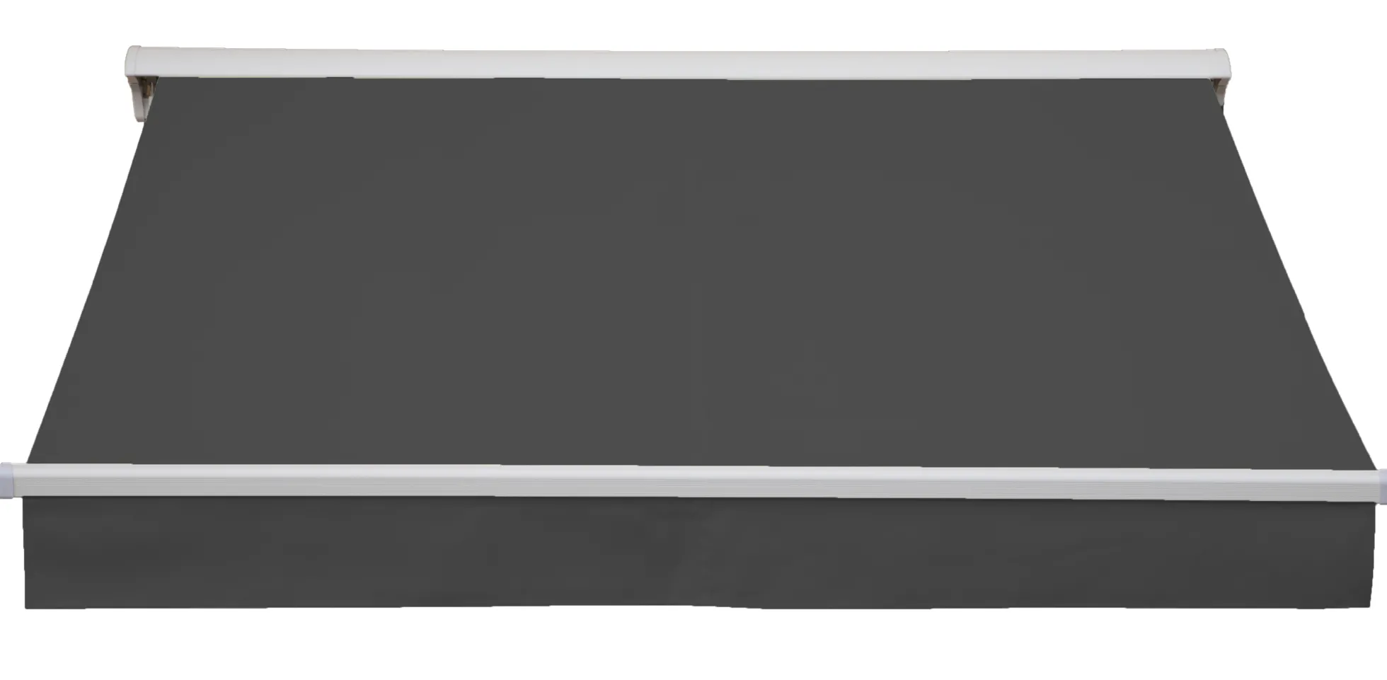 Essence åben elektrisk markise 300x250cm antracitgrå/hvid
