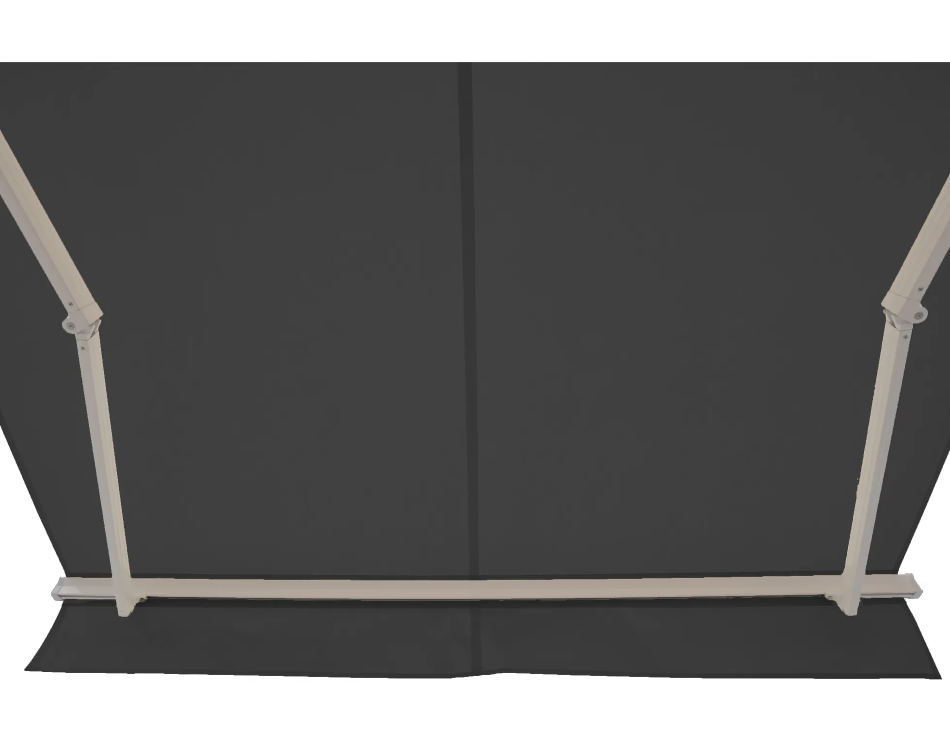 Essence åben elektrisk markise 300x250cm antracitgrå/hvid