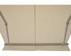 Essence åben elektrisk markise 350x300cm creme/hvid