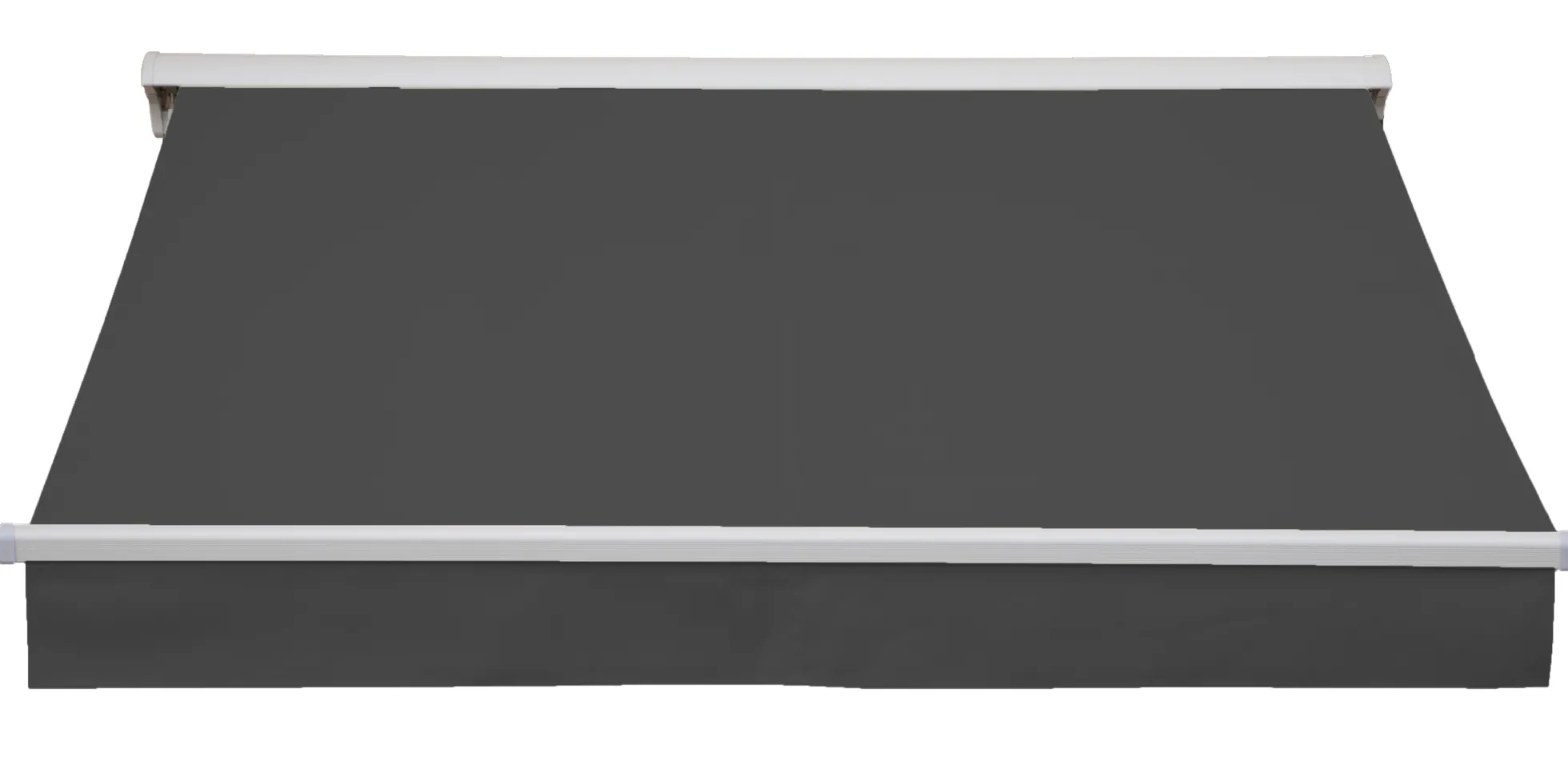 Essence åben elektrisk markise 400x300cm antracitgrå/hvid