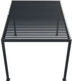 Essence elektrisk pergola med lameltag 400x300cm antracit