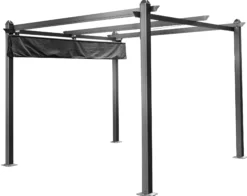 Essence manuel pergola med dug 9m2