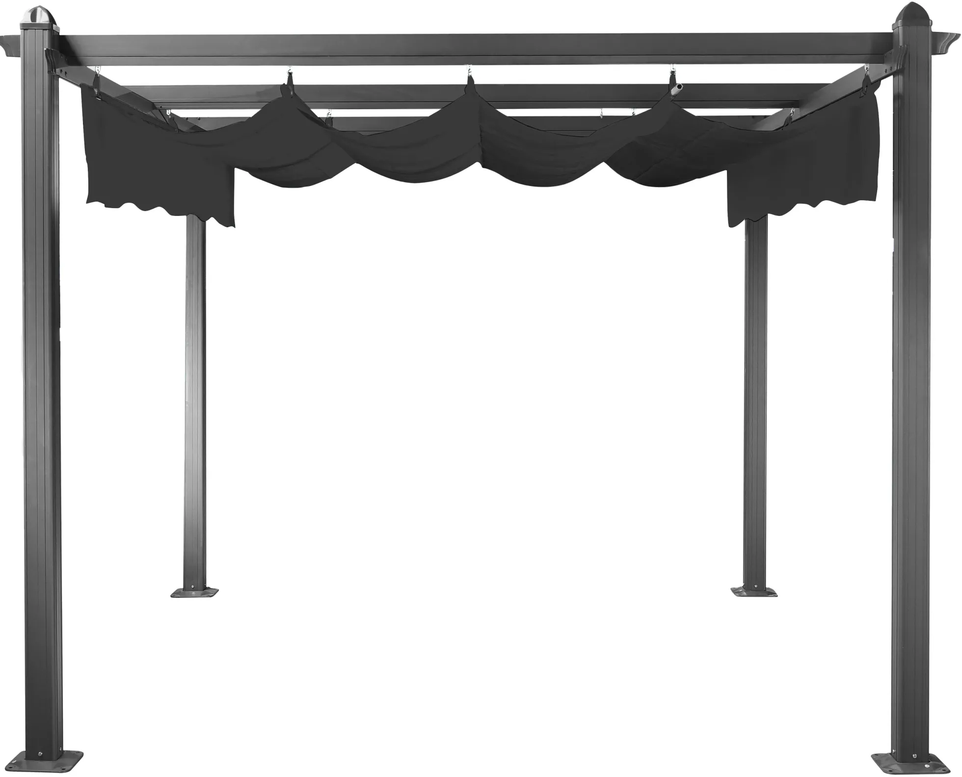 Essence manuel pergola med dug 9m2