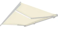 Essence Premium LED lukket 350x250cm creme/hvid