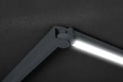 Essence Premium LED lukket 350x250cm sort/antracitgrå
