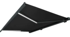 Essence Premium LED lukket 400x300cm sort/antracitgrå
