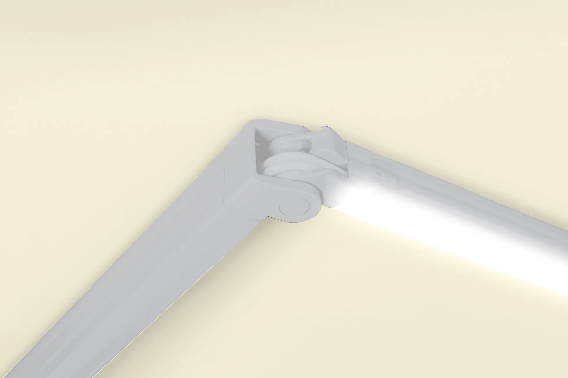 Essence Premium LED lukket 450x300cm creme/hvid