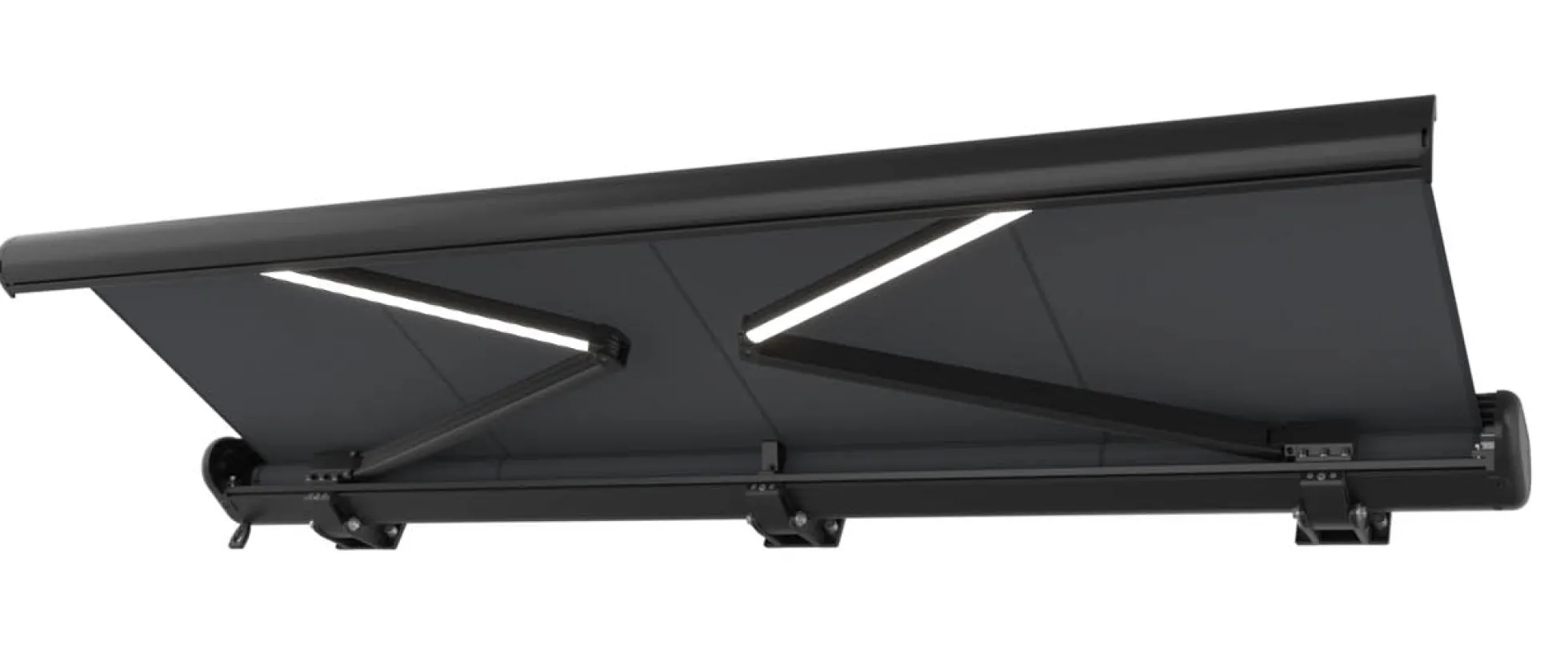 Essence Premium LED lukket 500x300cm antracitgrå/antracitgrå