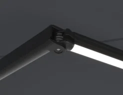 Essence Premium LED lukket 500x300cm antracitgrå/antracitgrå