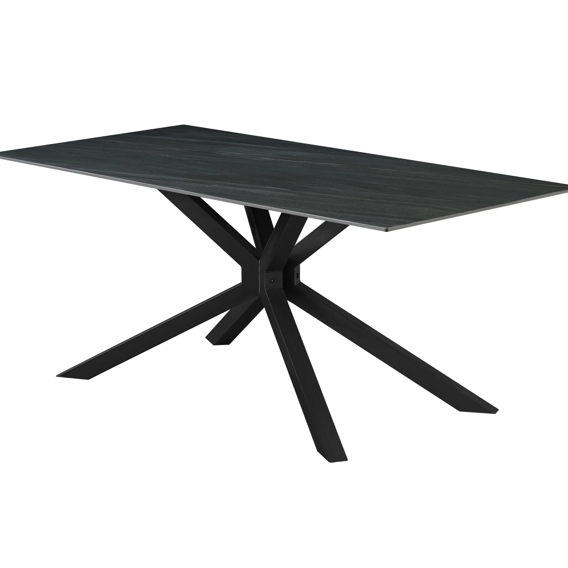 Felina 180x90x76cm mørkegrå/sort