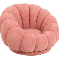 Fermo med drejefunktion plys rosa