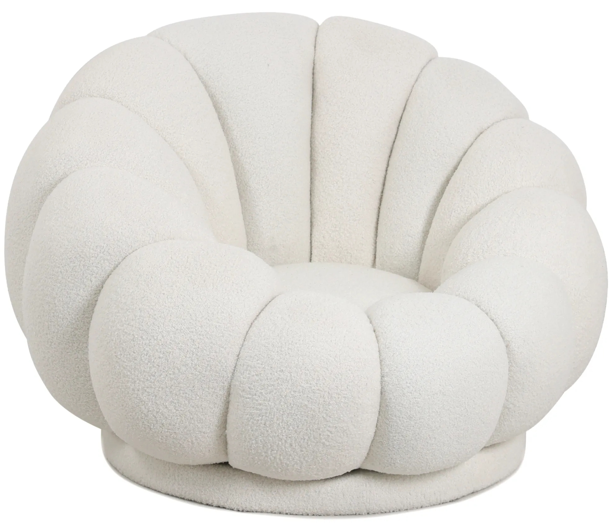 Fermo med drejefunktion teddy hvid