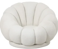 Fermo med drejefunktion teddy hvid