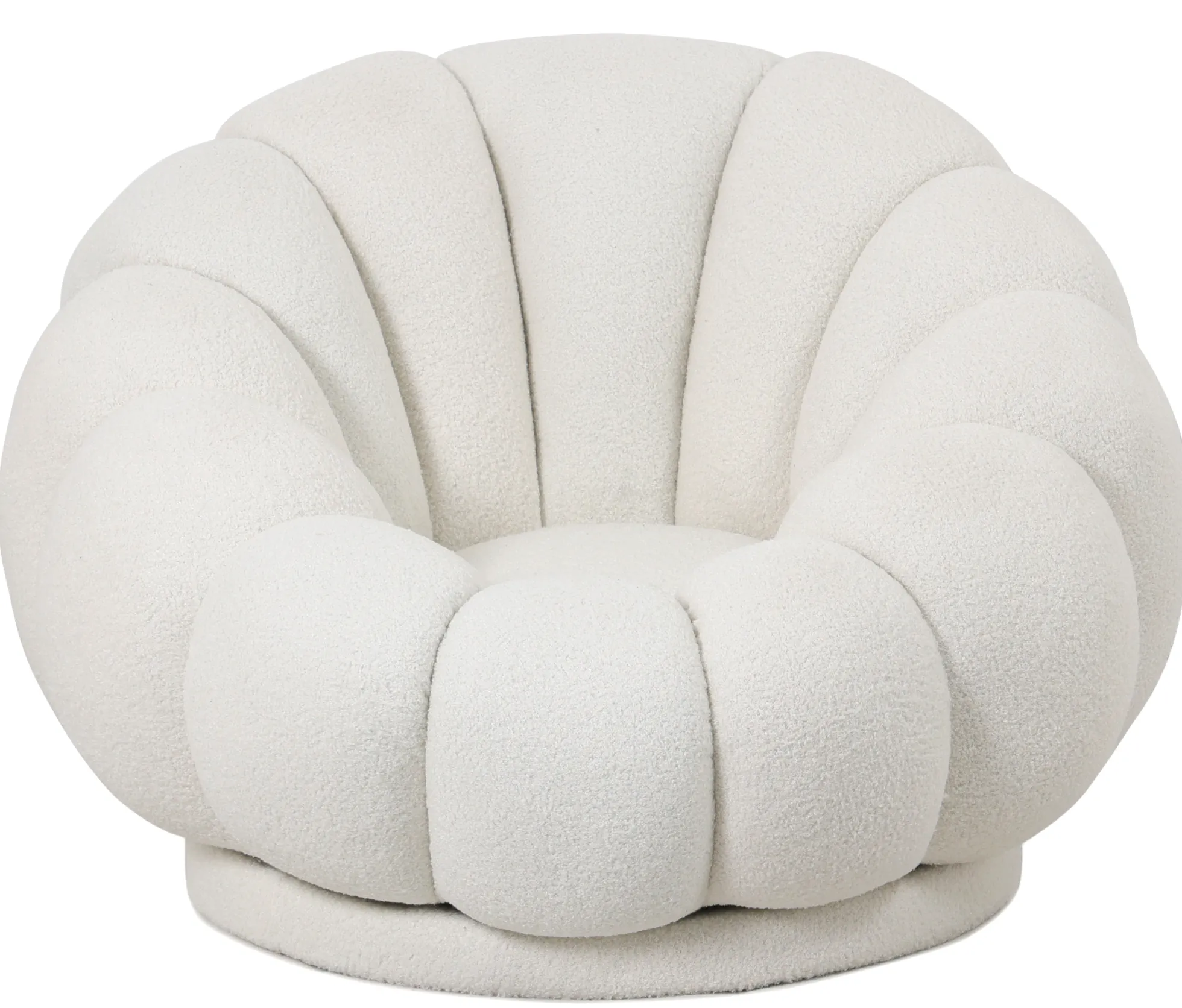 Fermo med drejefunktion teddy hvid