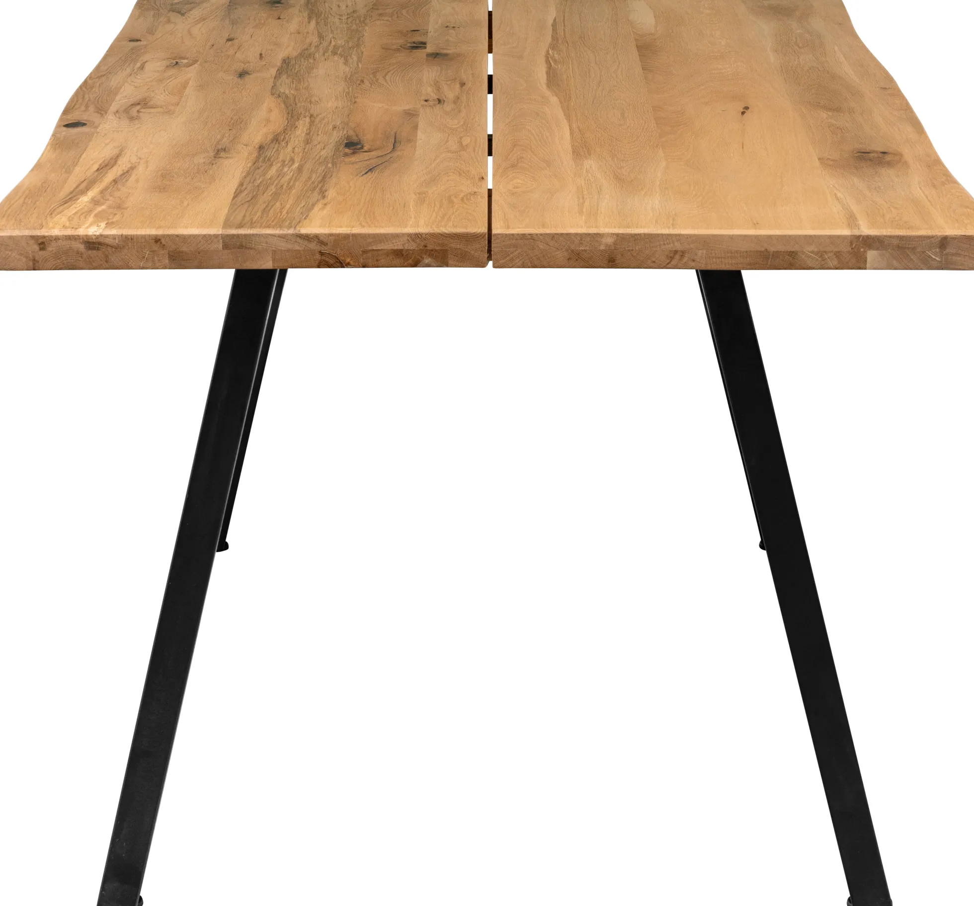 Firenze eg natur/skråben sort 200x95cm