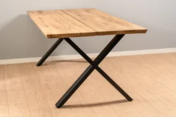 Firenze med krydsben 200x95x74cm eg natur/sort