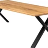 Firenze med krydsben 240x95x74cm eg natur/sort