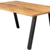 Firenze med skråben 160x95x74cm eg natur/sort