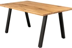 Firenze med skråben 160x95x74cm eg natur/sort