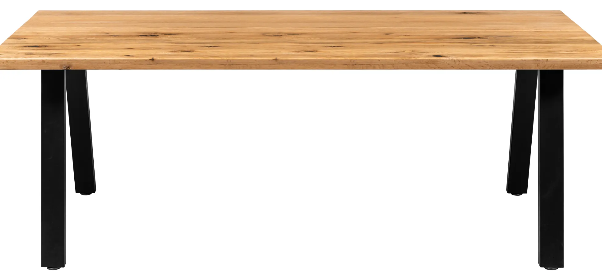Firenze med skråben 200x95x74cm eg natur/sort