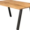Firenze med skråben 160x95x74cm eg natur/sort