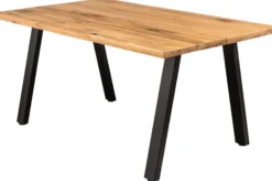Firenze med skråben 160x95x74cm eg natur/sort
