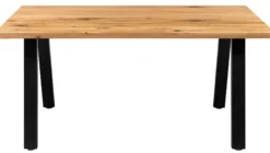 Firenze med skråben 160x95x74cm eg natur/sort