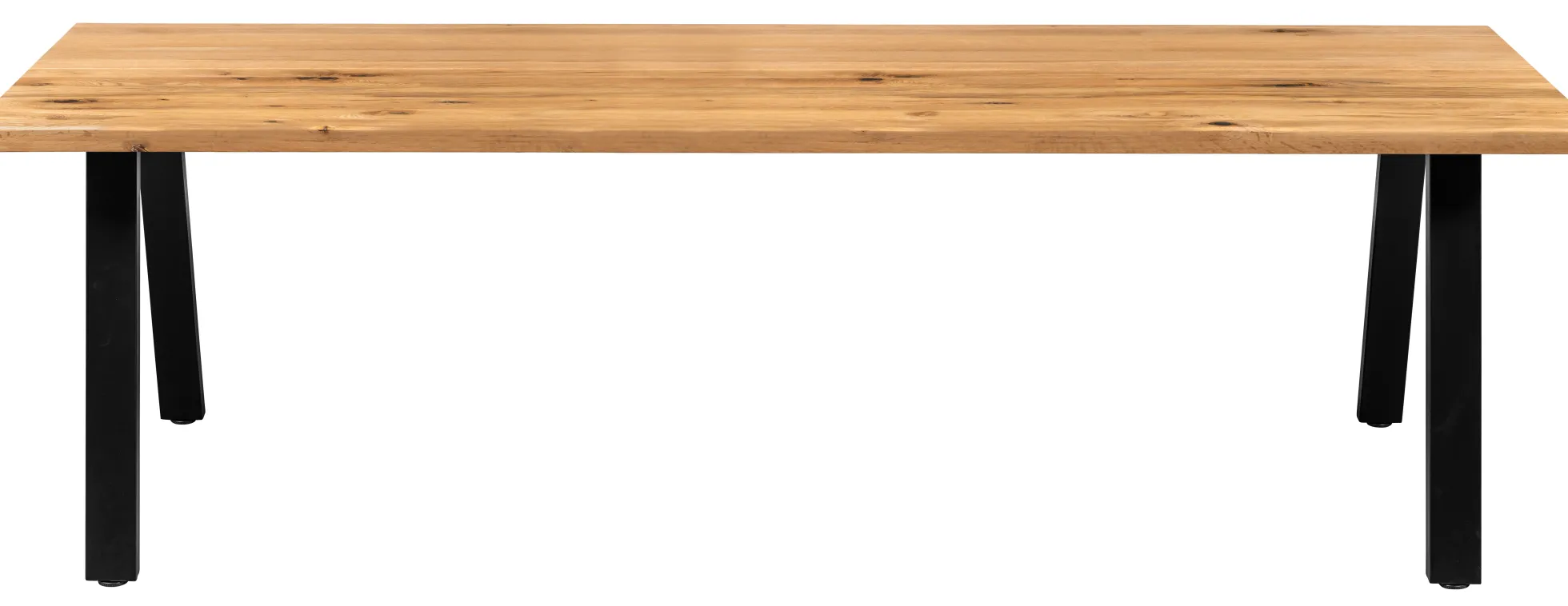 Firenze med skråben 240x95x74cm eg natur/sort