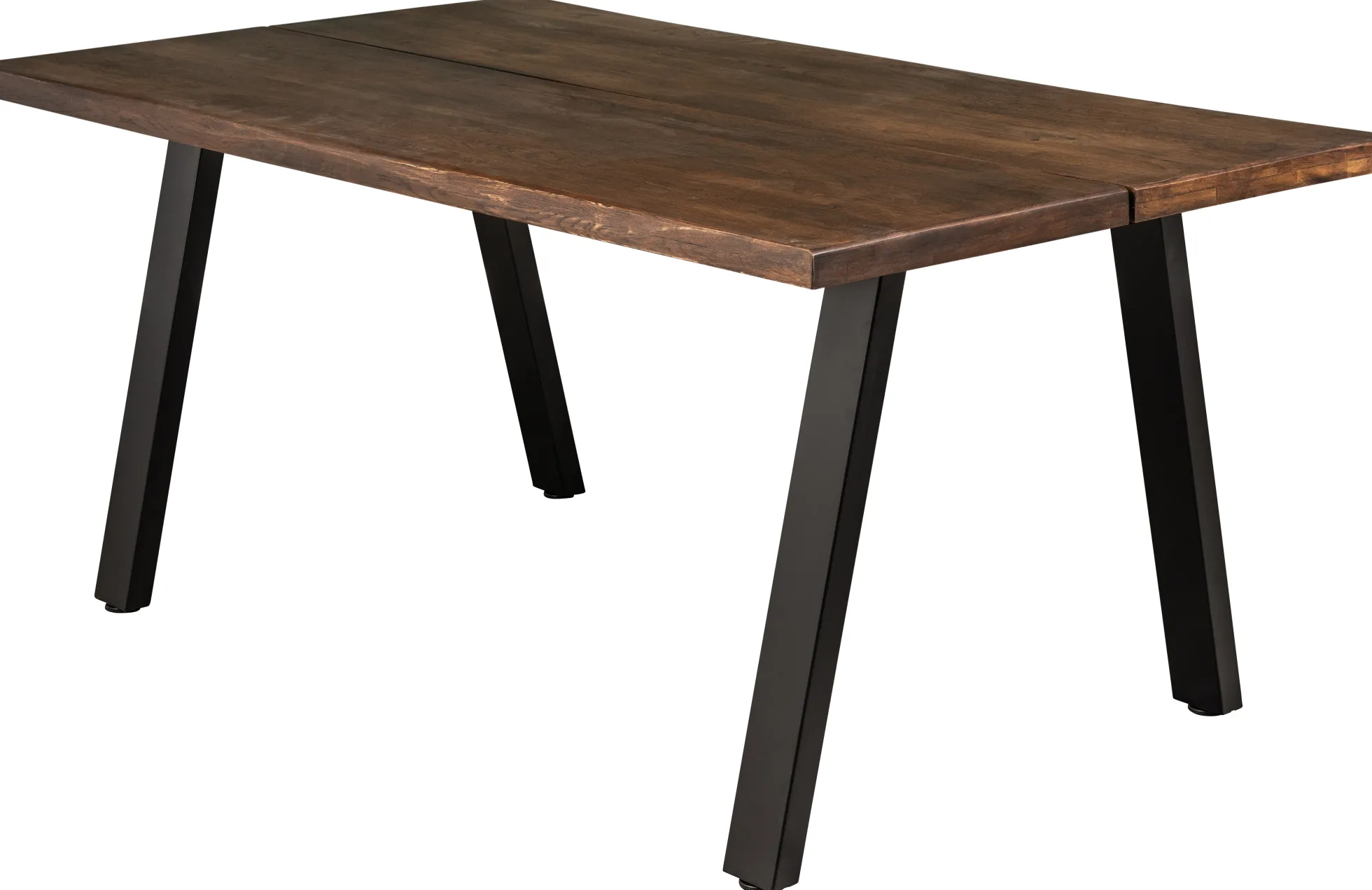 Firenze med skråben 160x95x74cm eg smoked/sort