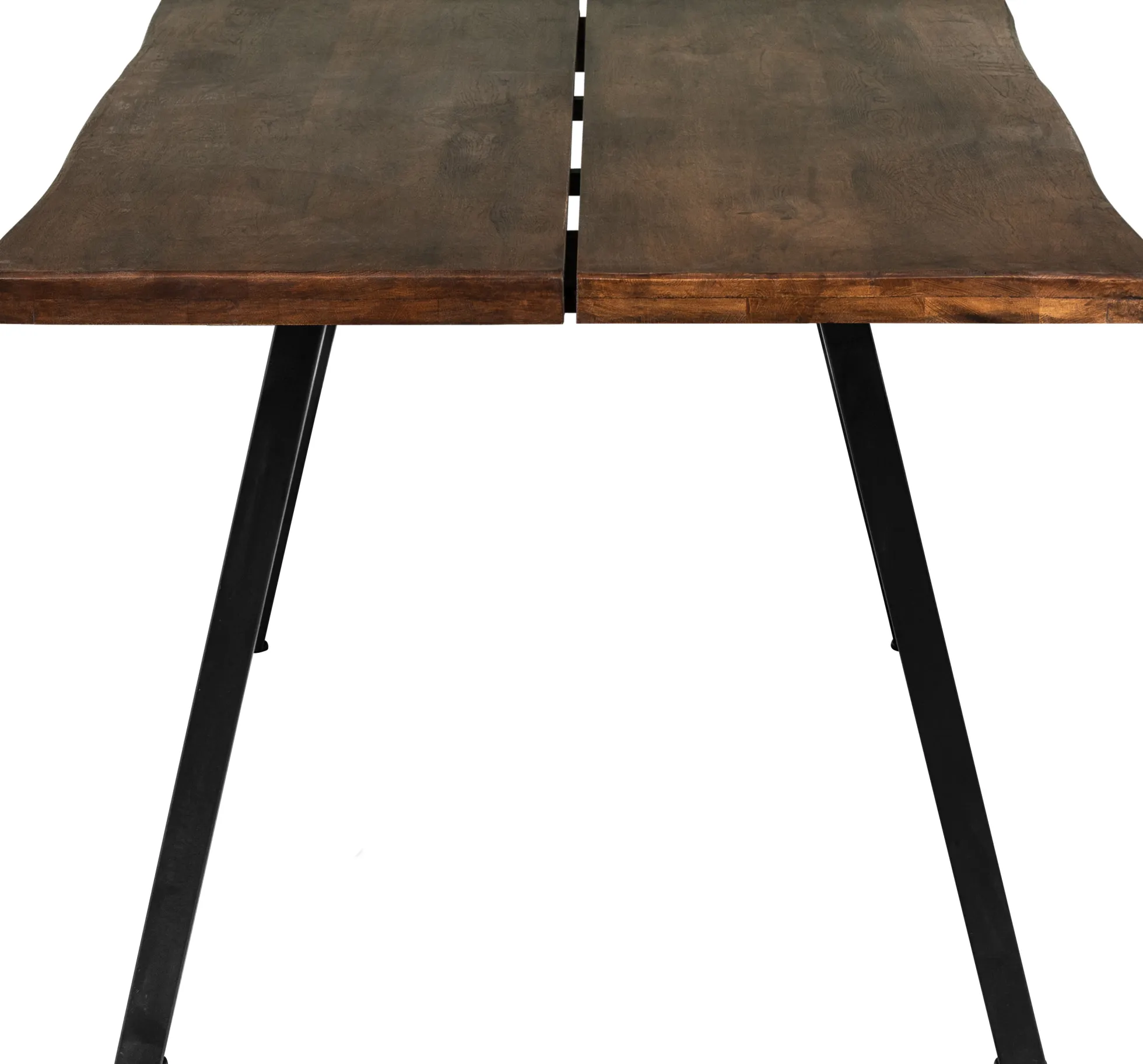 Firenze med skråben 160x95x74cm eg smoked/sort