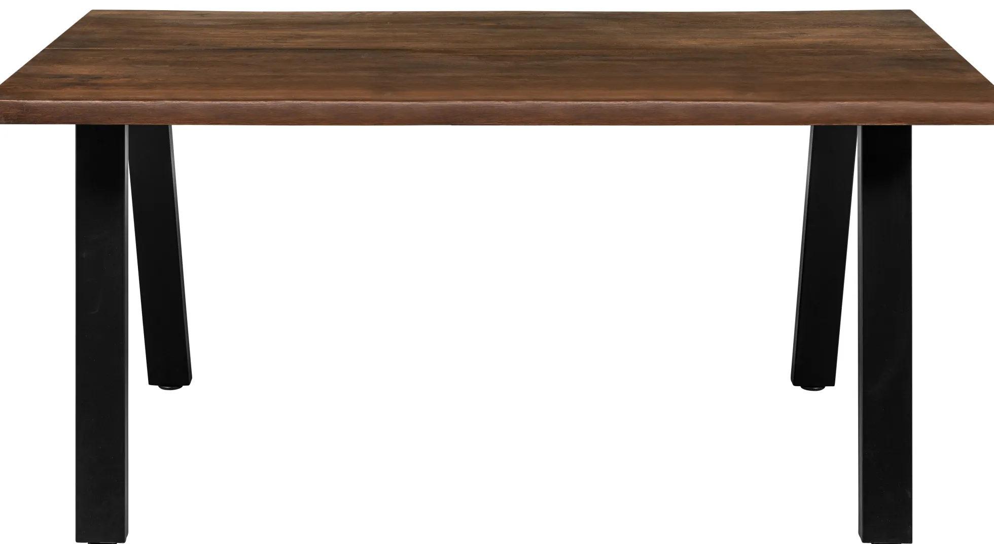 Firenze med skråben 160x95x74cm eg smoked/sort