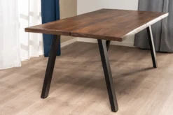 Firenze med skråben 200x95x74cm eg smoked/sort