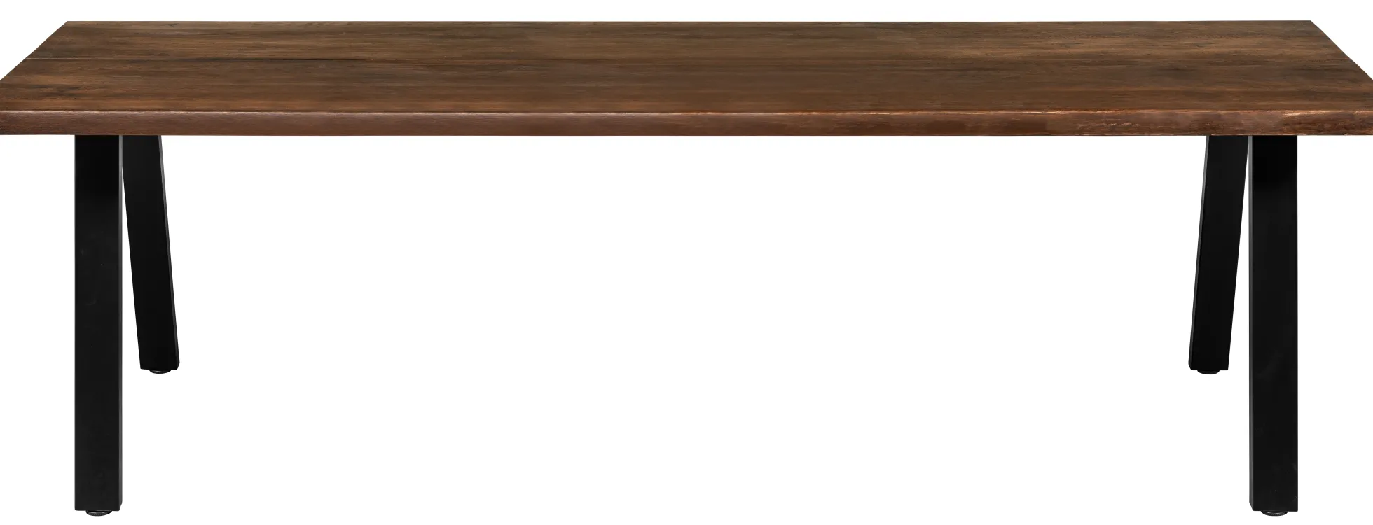 Firenze med skråben 240x95x74cm eg smoked/sort