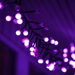 Firework LED lys pink/hvid