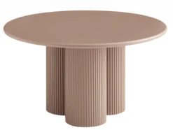 Flow mokka mousse ø80x45cm