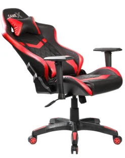 GameX Lopez kunstlæder sort/rød
