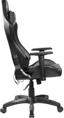 GameX Lopez LED kunstlæder sort/sort