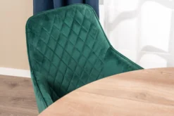 Hanne velour mørkegrøn