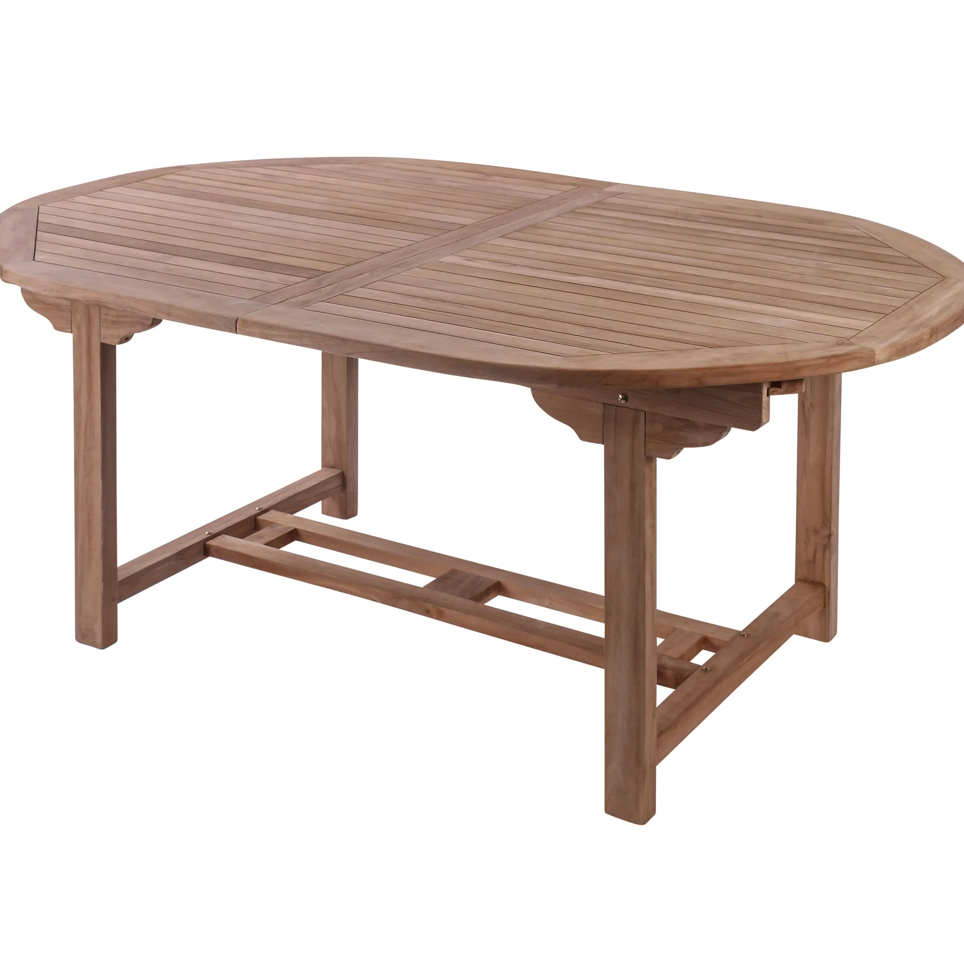 Havebord kerne teaktræ 120x180/240cm