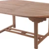 Havebord teaktræ 120x180/240cm