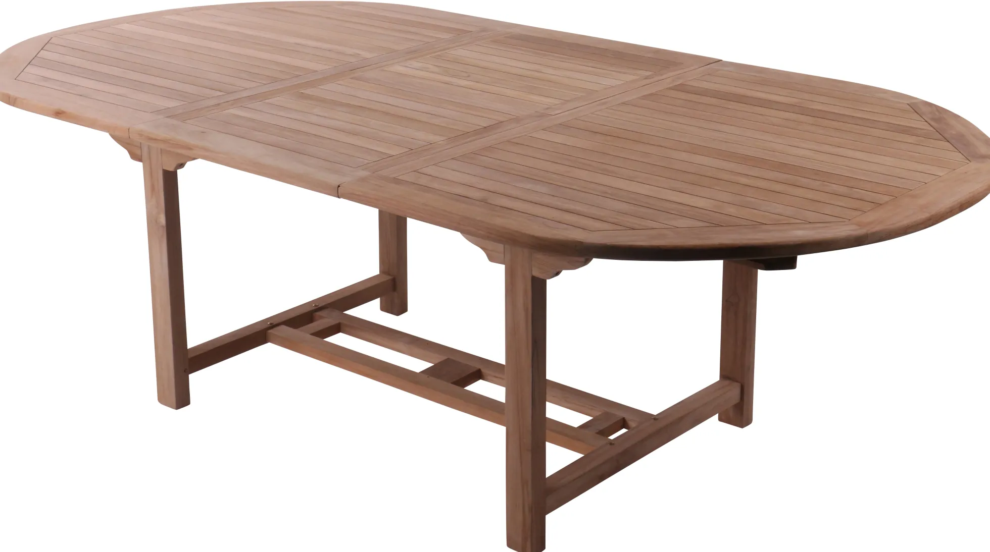 Havebord teaktræ 120x180/240cm
