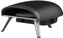 Heatus pizzaovn til gas 16" sort