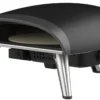 Heatus pizzaovn til gas 16" med rotation sort