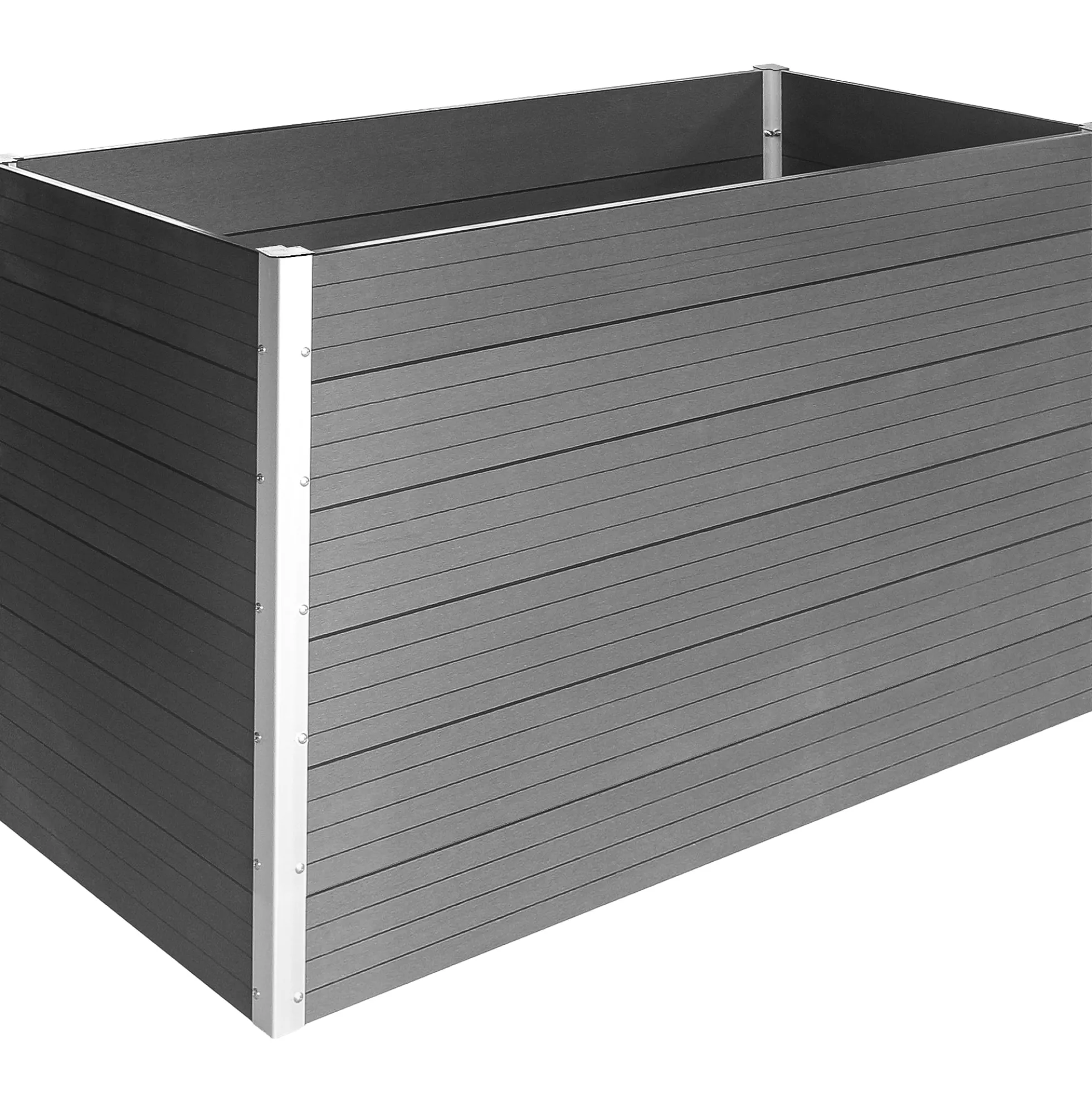 Højbed 120x80x91 mørkegrå